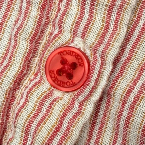 Toad & Co Utility Barn Full-Zip Hooded With Pockets Jacket In Brown/Orange Sz XS - Picture 10 of 11